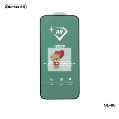 Защитное стекло "Антибликовое" Remax Medicine Glass GL-86 для iPhone 16 Pro Max Черный Защитное стекло "Антибликовое" Remax Medicine Glass GL-86 для iPhone 16 Pro Max Черный