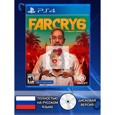 Диск Far cry 6 PS4 Новый