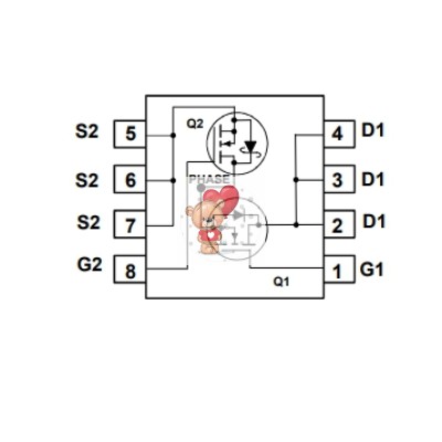 FDMS3660S N-Channel MOSFET 30V 30A