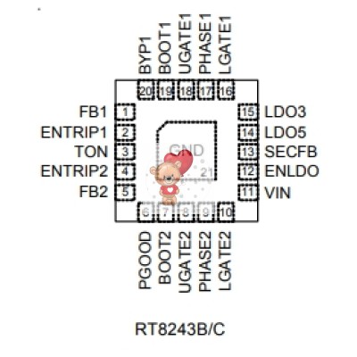 RT8243BGQW