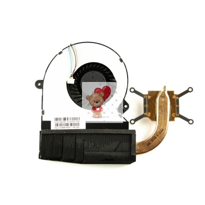 Вентилятор/Кулер для ноутбука Asus G46V Original (с радиатором) p/n: KSB06105HB-CE1A, 13GNMM1AM050-1 Вентилятор/Кулер для ноутбука Asus G46V Original (с радиатором) p/n: KSB06105HB-CE1A, 13GNMM1AM050-1