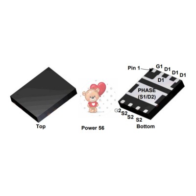 FDMS3602S N-Channel MOSFET 25V 15A