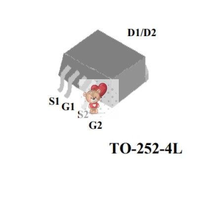AP4525GEH NP-Channel MOSFET 40V 15A
