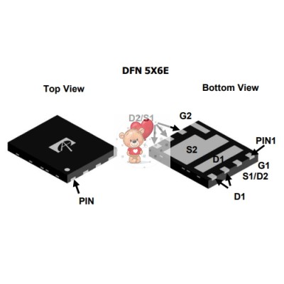 AOE6930 N-Channel MOSFET 30V 22A