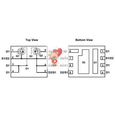 AOE6930 N-Channel MOSFET 30V 22A