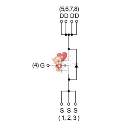 SM4365NAKP N-Channel MOSFET 30V 45A