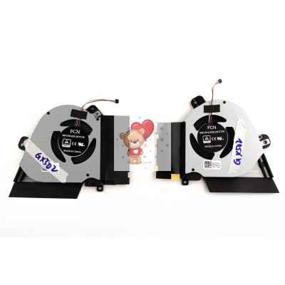 Вентилятор/Кулер для ноутбука Asus GX502GV GX502GW ORG CPU+GPU p/n: DFSCK221051821, DFS200912210T