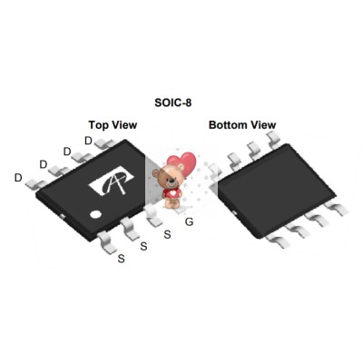 AO4335 P-Channel MOSFET 30V 10.5A