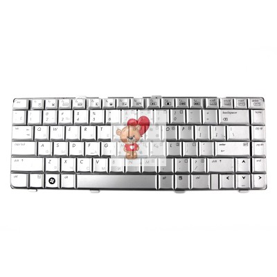 Клавиатура для ноутбука HP Compaq Pavilion dv6000 серебро 