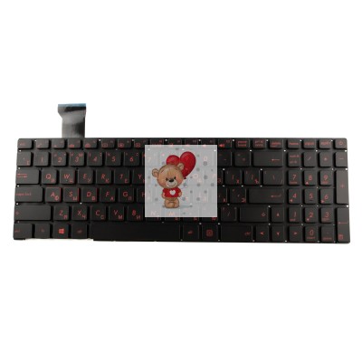 Клавиатура для Asus GL552V P/n: NSK-UPSBU 0R, 0KNB0-662GRU00, 0KN0-RZ1RU13, 9Z.N8BBU.S0R