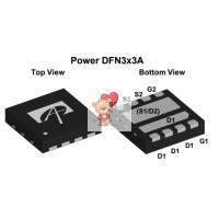 AON7934 Dual N-Channel MOSFET 30V 16A/18A