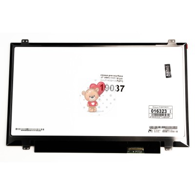 Матрица для ноутбука 14.0" 2560x1440 40pin eDp Slim IPS LP140QH1(SP)(F1) Matte 60Hz