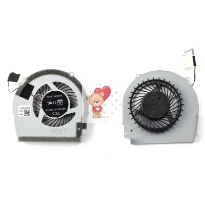 Вентилятор/Кулер для ноутбука Dell 7566 7567 Left p/n: DFS2000054H0T, DC28000IMF0 Вентилятор/Кулер для ноутбука Dell 7566 7567 Left p/n: DFS2000054H0T, DC28000IMF0