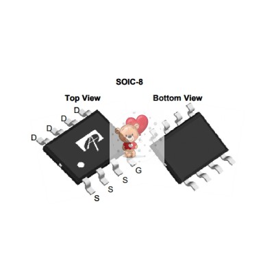 AO4449 P-Channel MOSFET 30V 7A