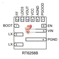 RT6258BGQUF LE= RT6258BGQUF LE=