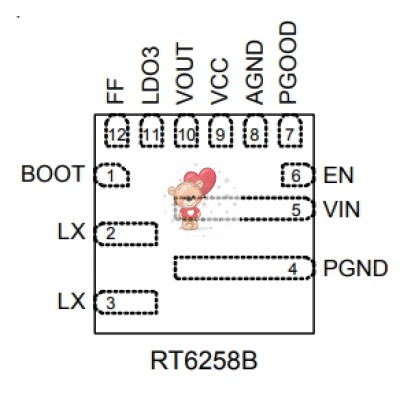 RT6258BGQUF LE=