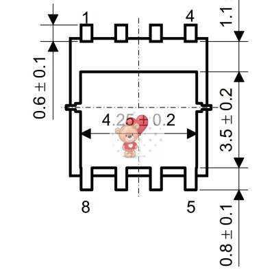TPCA8109 P-Channel MOSFET 30V 24A