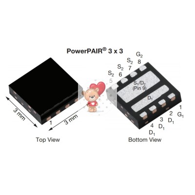 SiZ342DT-T1-GE3 N-Channel MOSFET 30V 30A