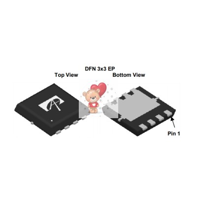 AON7522E N-Channel MOSFET 30V 34A