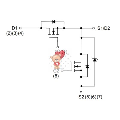 SM7302ESKP N-Channel MOSFET 30V 48A