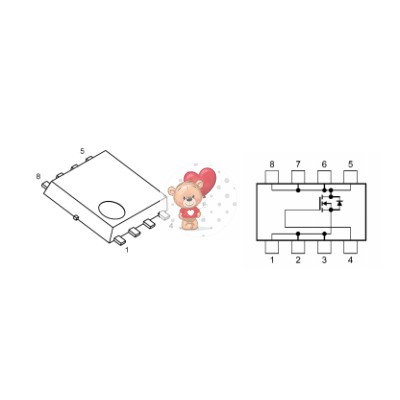 TPCC8065-H N-Channel MOSFET 30V 13A
