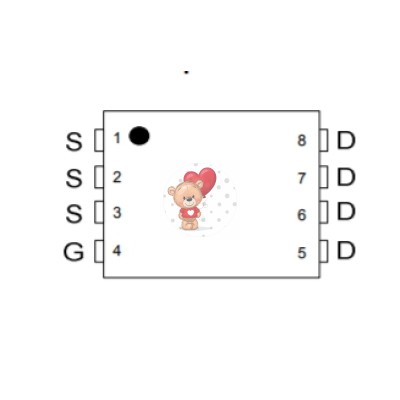 AON6500 N-Channel MOSFET 30V 200A