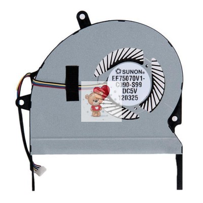 Вентилятор/Кулер для ноутбука Asus X501A X401A p/n: EF75070V1-C090-S99 Вентилятор/Кулер для ноутбука Asus X501A X401A p/n: EF75070V1-C090-S99