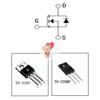 JCS7N65FB N-Channel MOSFET 650V 7A