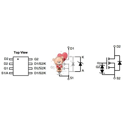 AO4916 N-Channel MOSFET 30V 8.5A