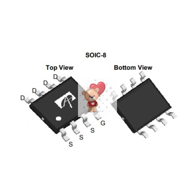 AO4413 P-Channel MOSFET 30V 15A