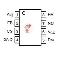 NCP1203P100 PDIP-8 NCP1203P100 PDIP-8