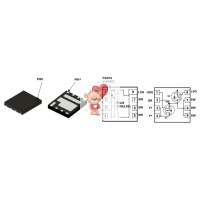 FDPC5030SG Dual N-Channel MOSFET 30V 56A