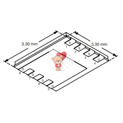 SI7308DN N-Channel MOSFET 60V 6A