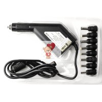 Автомобильная зарядка универсальная 19V-20V 3.16A - 4.9A 90W 8 переходников