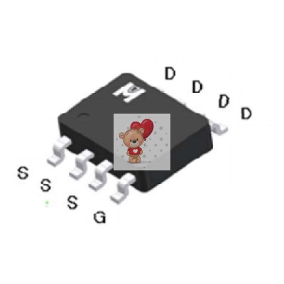 B20N03 EMB20N03V QFN-8 N-Channel MOSFET 30V 10.2A