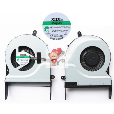 Вентилятор/Кулер для ноутбука Asus G551J p/n: MF75090V1-C330-S9A, 13NB05T1AM1001, 13NB05T1AM0501 Вентилятор/Кулер для ноутбука Asus G551J p/n: MF75090V1-C330-S9A, 13NB05T1AM1001, 13NB05T1AM0501