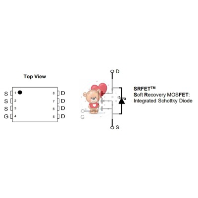AON7752 N-Channel MOSFET 30V 16A