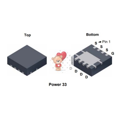 FDMC8884 N-Channel MOSFET 30V 15A