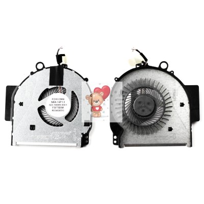 Вентилятор/Кулер для ноутбука HP 14-ba 14m-ba p/n: 924281-001, 023.1008S.0011 Вентилятор/Кулер для ноутбука HP 14-ba 14m-ba p/n: 924281-001, 023.1008S.0011