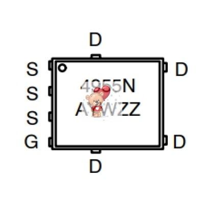 NTMFS4955NT1G 4955N MOSFET N-CH