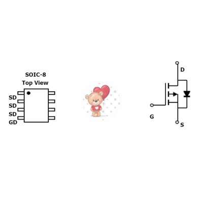 AO4415 P-Channel MOSFET 30V 8A