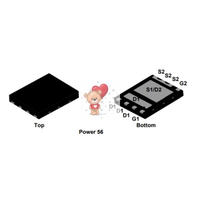 FDMS7602S N-Channel MOSFET 30V 30A