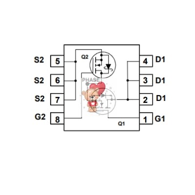 FDMS3606AS N-Channel MOSFET 30V 30A