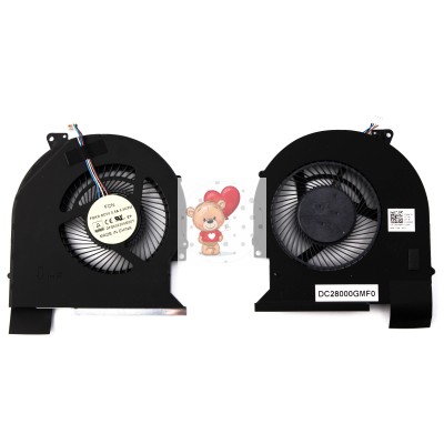 Вентилятор/Кулер для ноутбука Dell 5570 E5570 p/n: DC28000GMF0, DFS602205M30T Вентилятор/Кулер для ноутбука Dell 5570 E5570 p/n: DC28000GMF0, DFS602205M30T