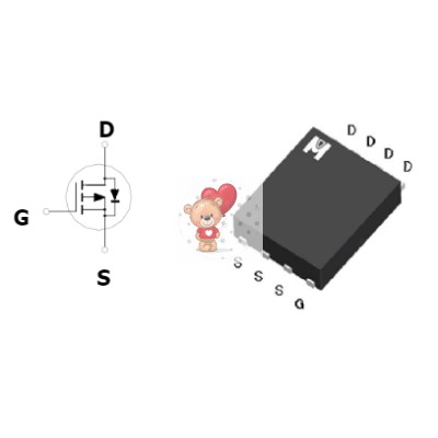 EMB09P03H P-Channel MOSFET 30V 70A