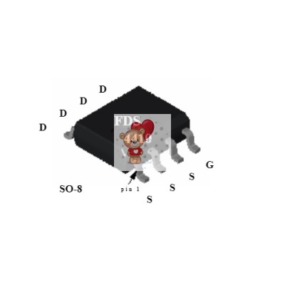 FDS4410 N-Channel MOSFET 30V 10A