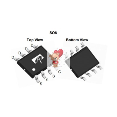 AO4482 N-Channel MOSFET 100V 6A