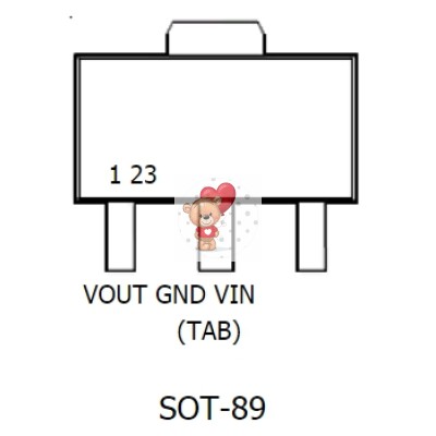 RT9166A J4= SOT-89 RT9166A J4= SOT-89