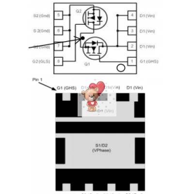 BSC0923NDI Dual N-Channel MOSFET 30V 40A
