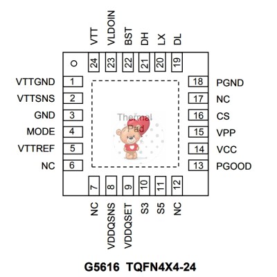 G5616R51U TQFN4X4-24